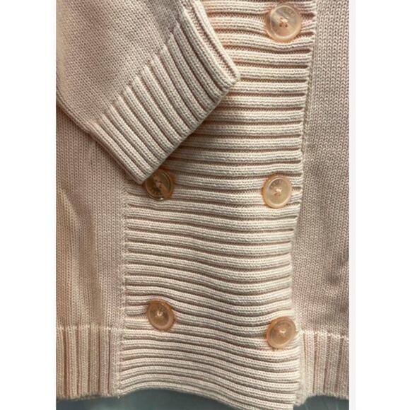 Ralph Lauren Pink‎ Knit Sweater - Glinda Style Cardigan - M $140 👚 - Picture 3 of 4
